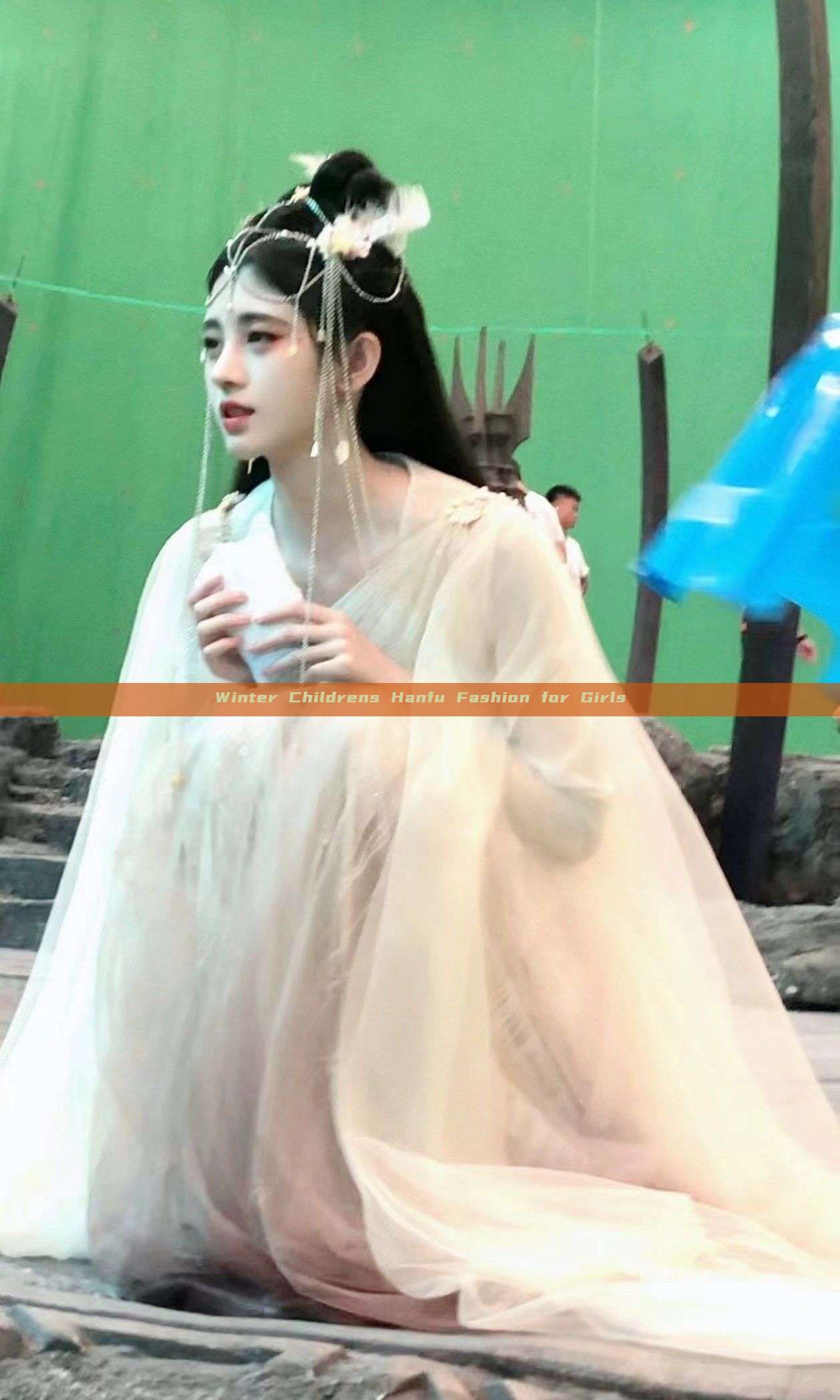 Winter Childrens Hanfu Fashion for Girls
