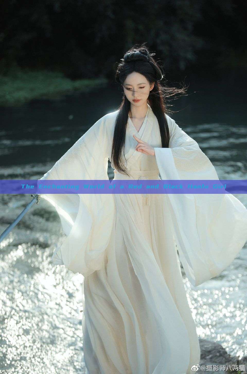 The Enchanting World of a Red and Black Hanfu Girl The Enchanting World of a Red and Black Hanfu Girl