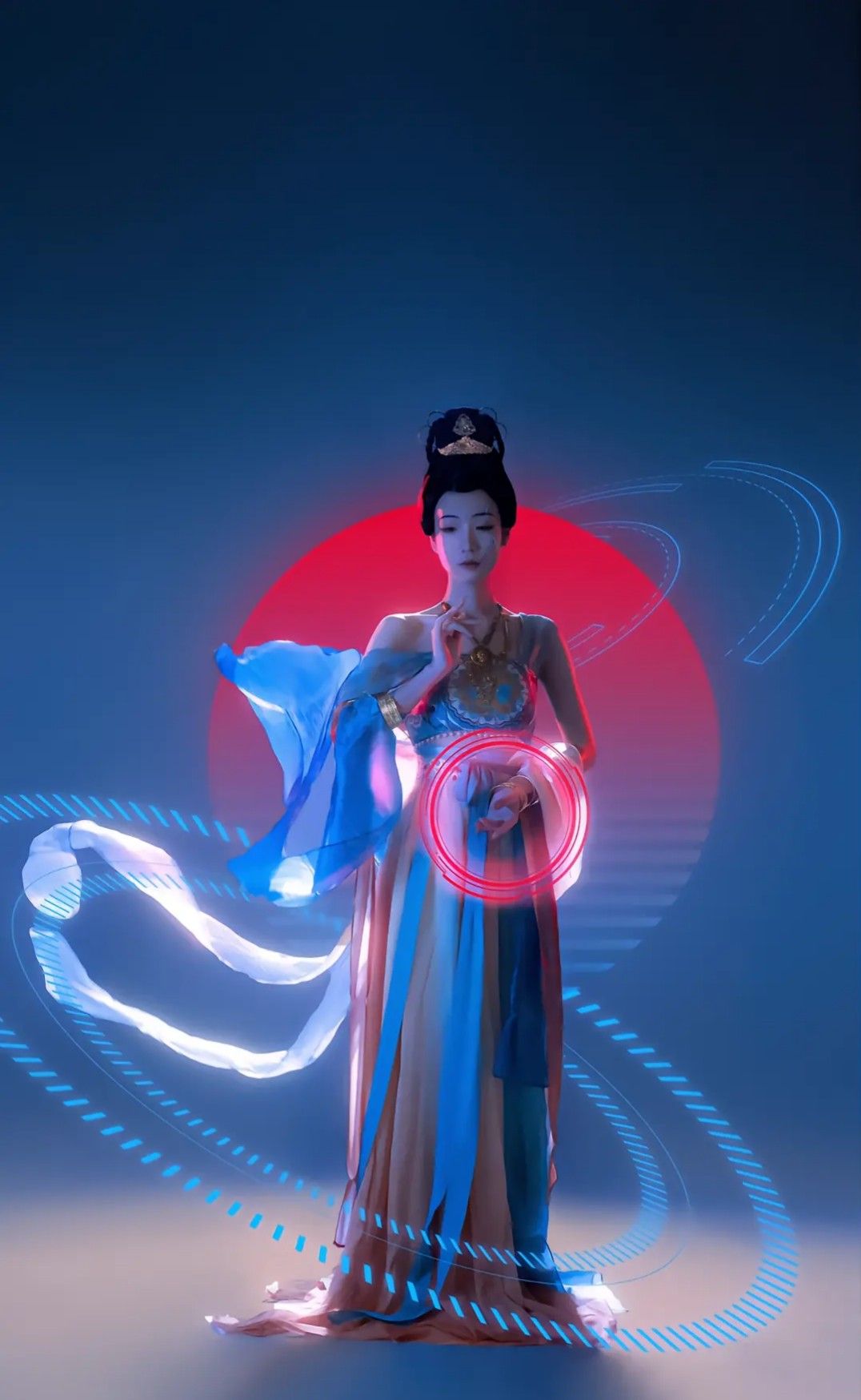 The Enchanting Beauty of Princess Yao Yaos Hanfu Accessories:The Delicate Jingle of Bells