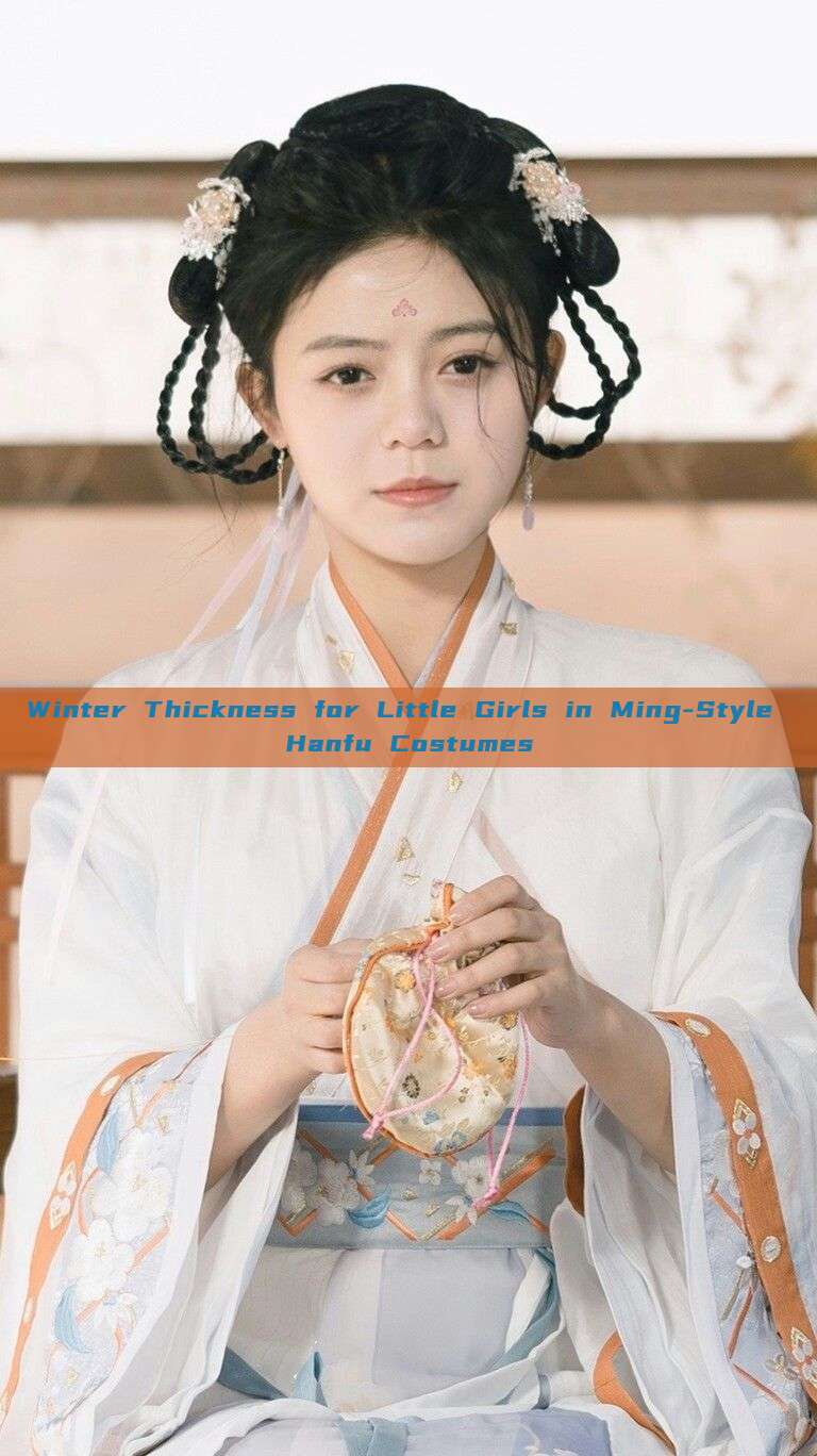 Winter Thickness for Little Girls in Ming-Style Hanfu Costumes