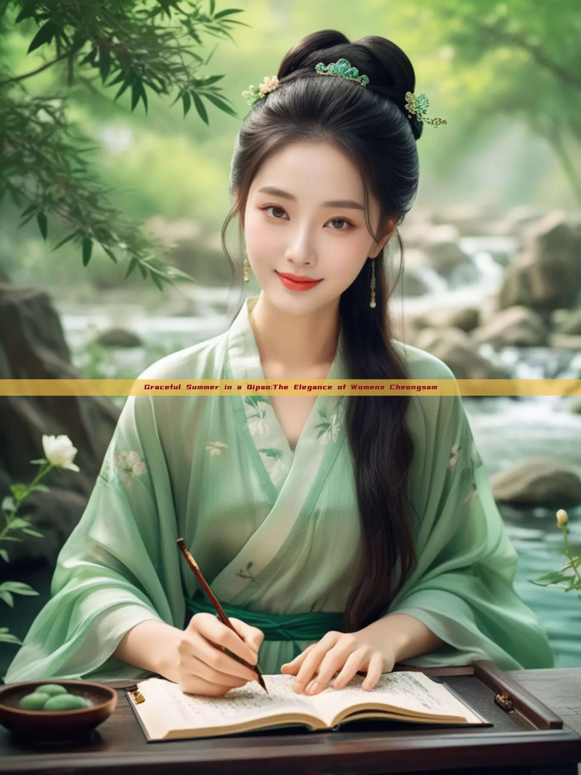 Graceful Summer in a Qipao:The Elegance of Womens Cheongsam Graceful Summer in a Qipao:The Elegance of Womens Cheongsam