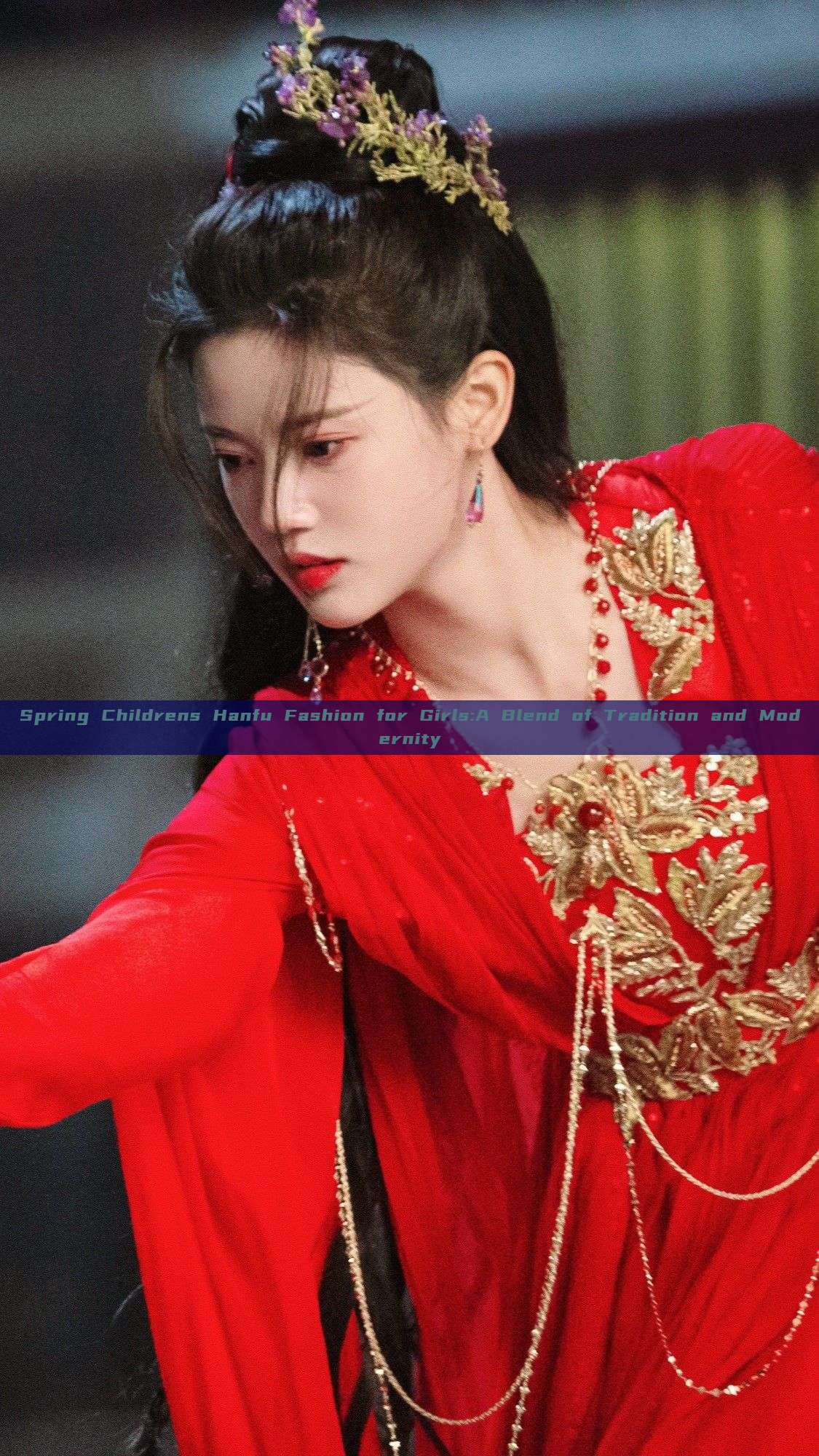 Spring Childrens Hanfu Fashion for Girls:A Blend of Tradition and Modernity