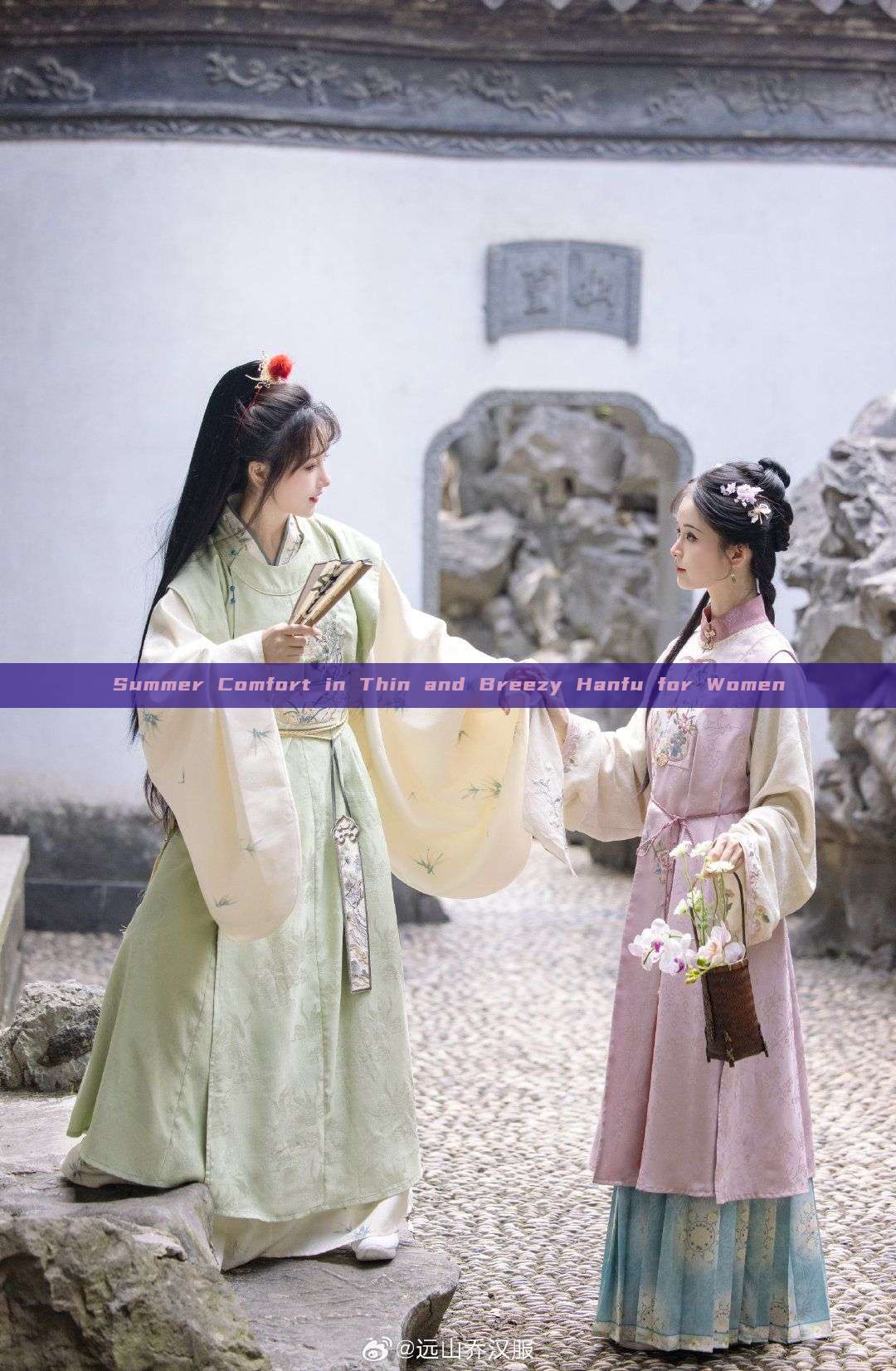 Summer Comfort in Thin and Breezy Hanfu for Women