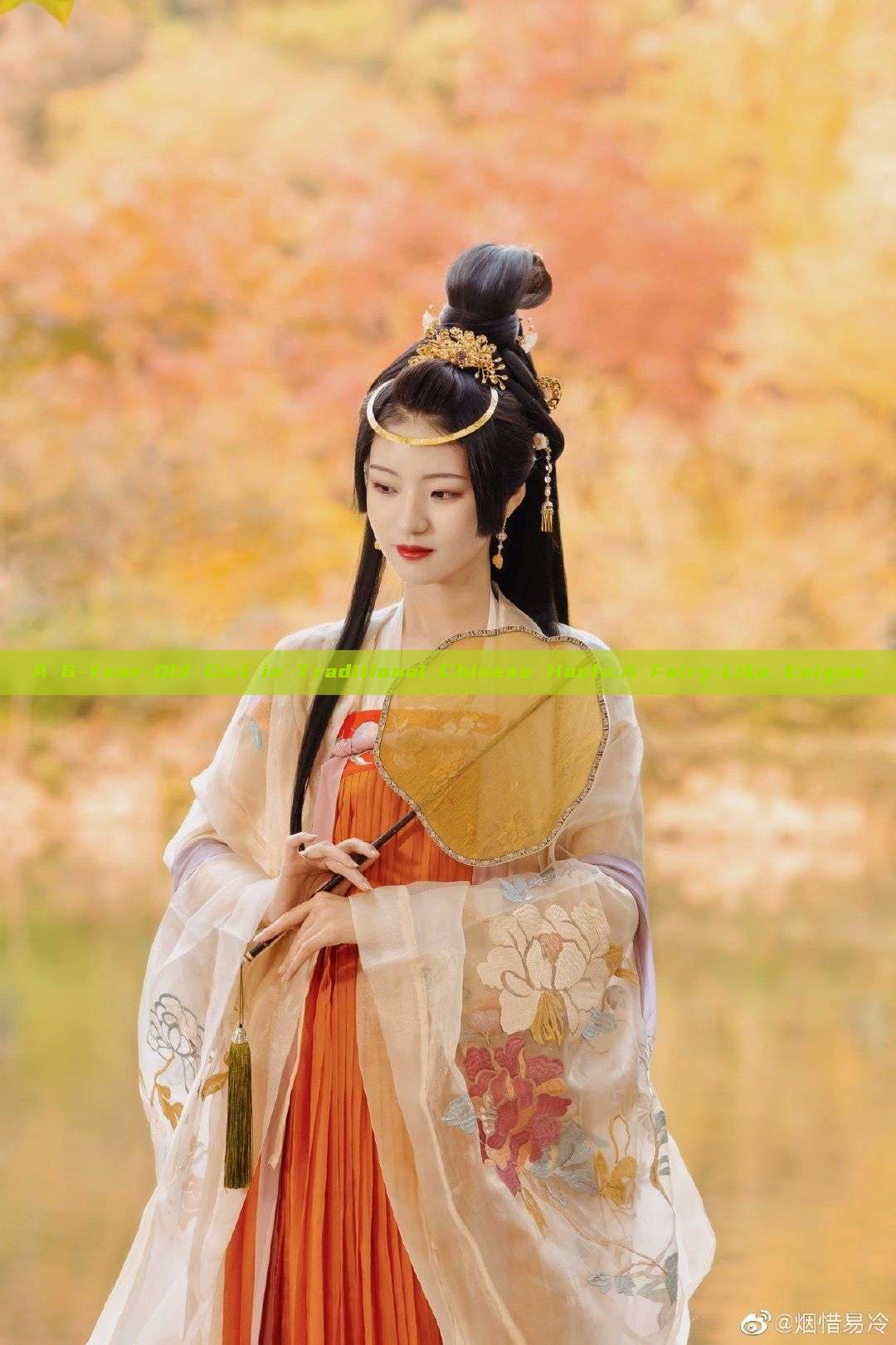 A 6-Year-Old Girl in Traditional Chinese Hanfu:A Fairy-Like Enigma
