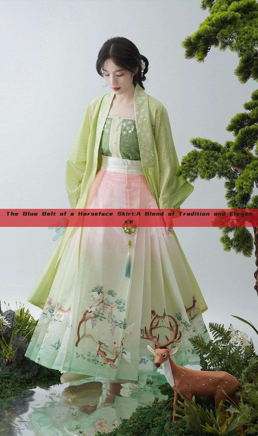 The Blue Belt of a Horseface Skirt:A Blend of Tradition and Elegance