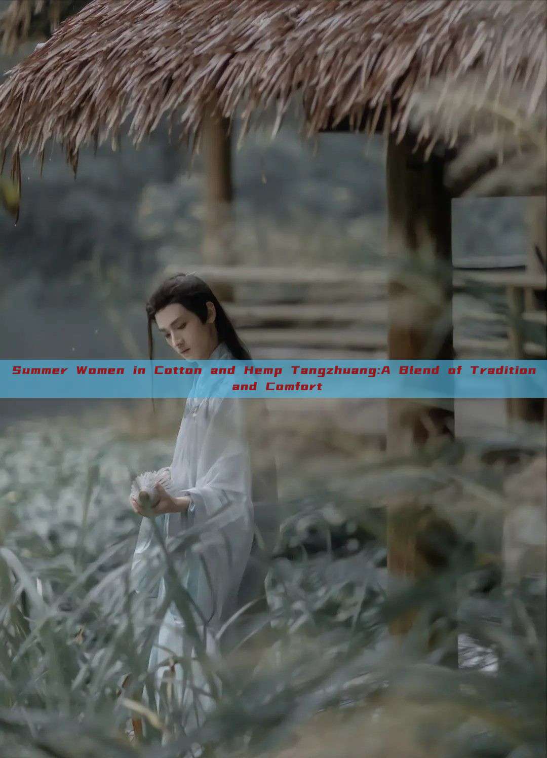Summer Women in Cotton and Hemp Tangzhuang:A Blend of Tradition and Comfort