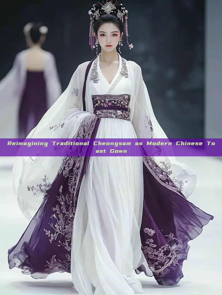 Reimagining Traditional Cheongsam as Modern Chinese Toast Gown