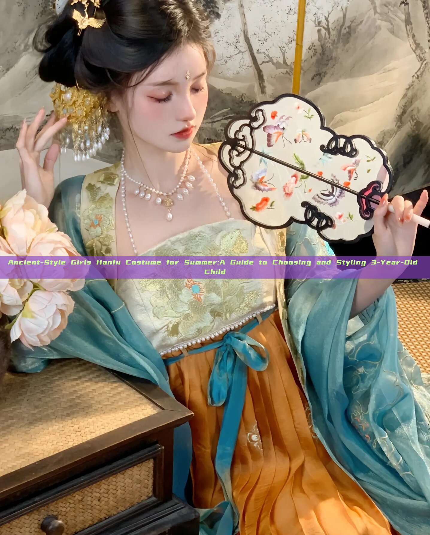Ancient-Style Girls Hanfu Costume for Summer:A Guide to Choosing and Styling 3-Year-Old Child