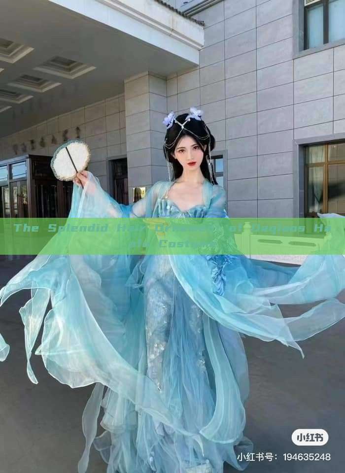 The Splendid Hair Ornament of Daqiaos Hanfu Costume