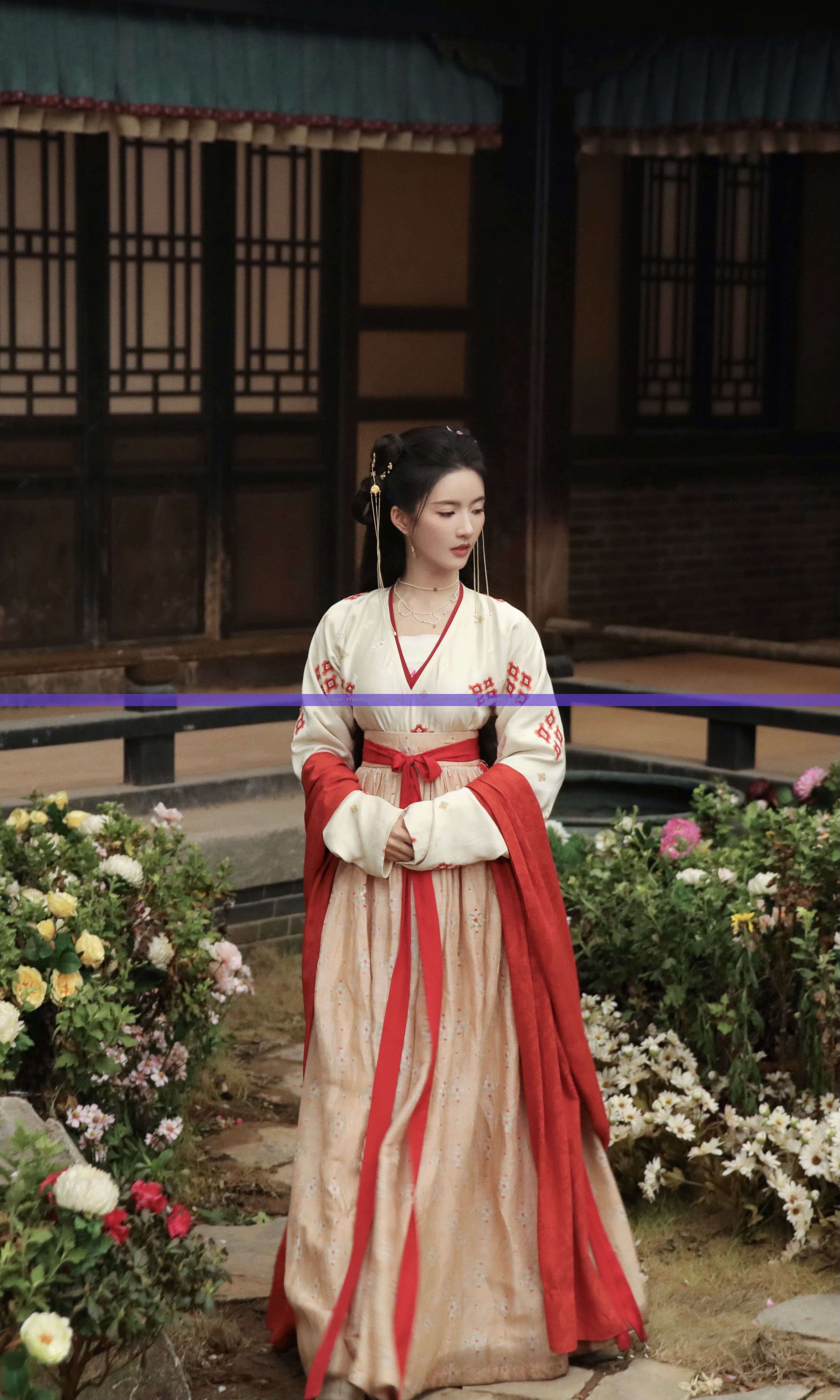 Summer Hanfu Dress for a 6-Year-Old Girl:A Closer Look