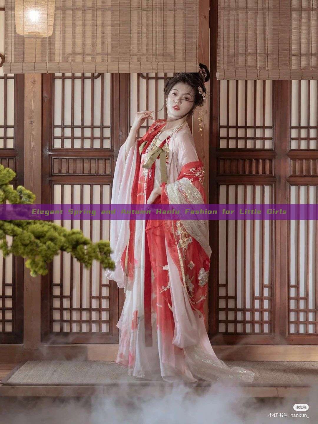 Elegant Spring and Autumn Hanfu Fashion for Little Girls