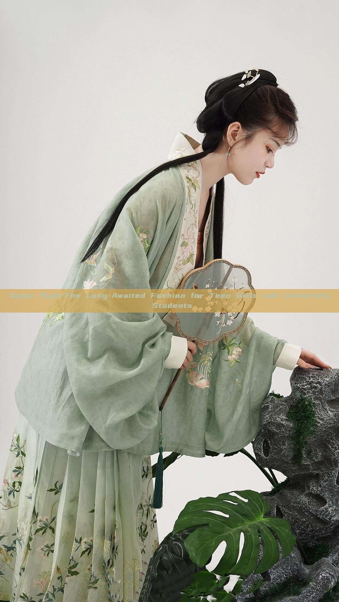 Qipao Style:The Long-Awaited Fashion for Teen Girls and University Students