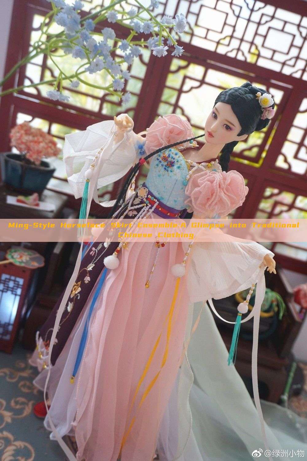 Ming-Style Horseface Skirt Ensemble:A Glimpse into Traditional Chinese Clothing