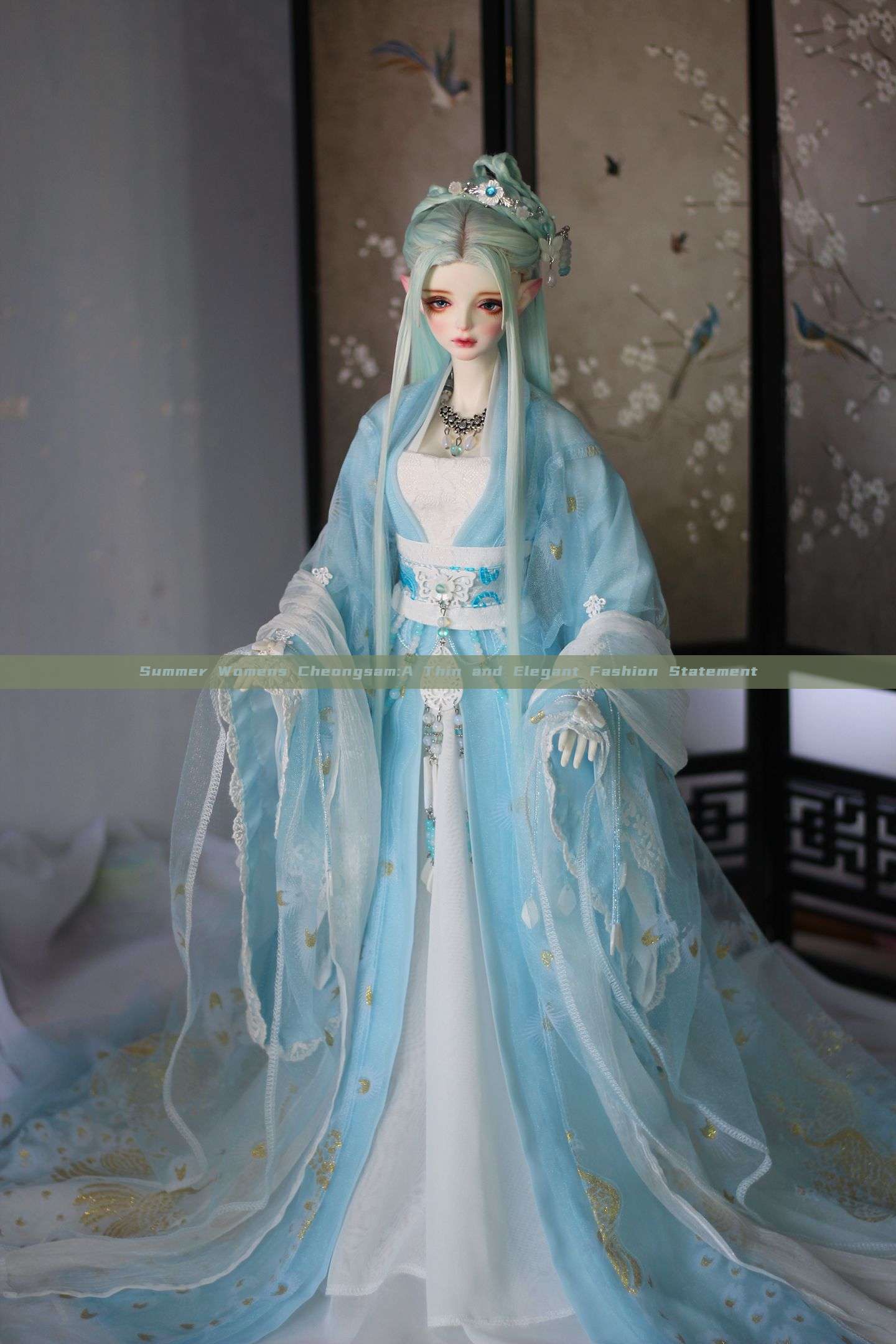 Summer Womens Cheongsam:A Thin and Elegant Fashion Statement