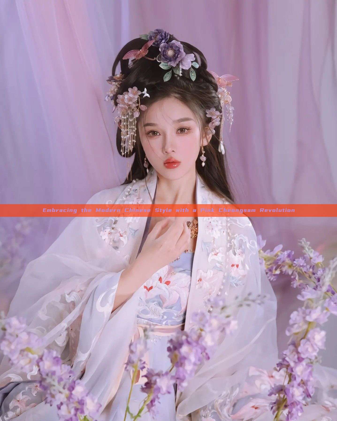 Embracing the Modern Chinese Style with a Pink Cheongsam Revolution