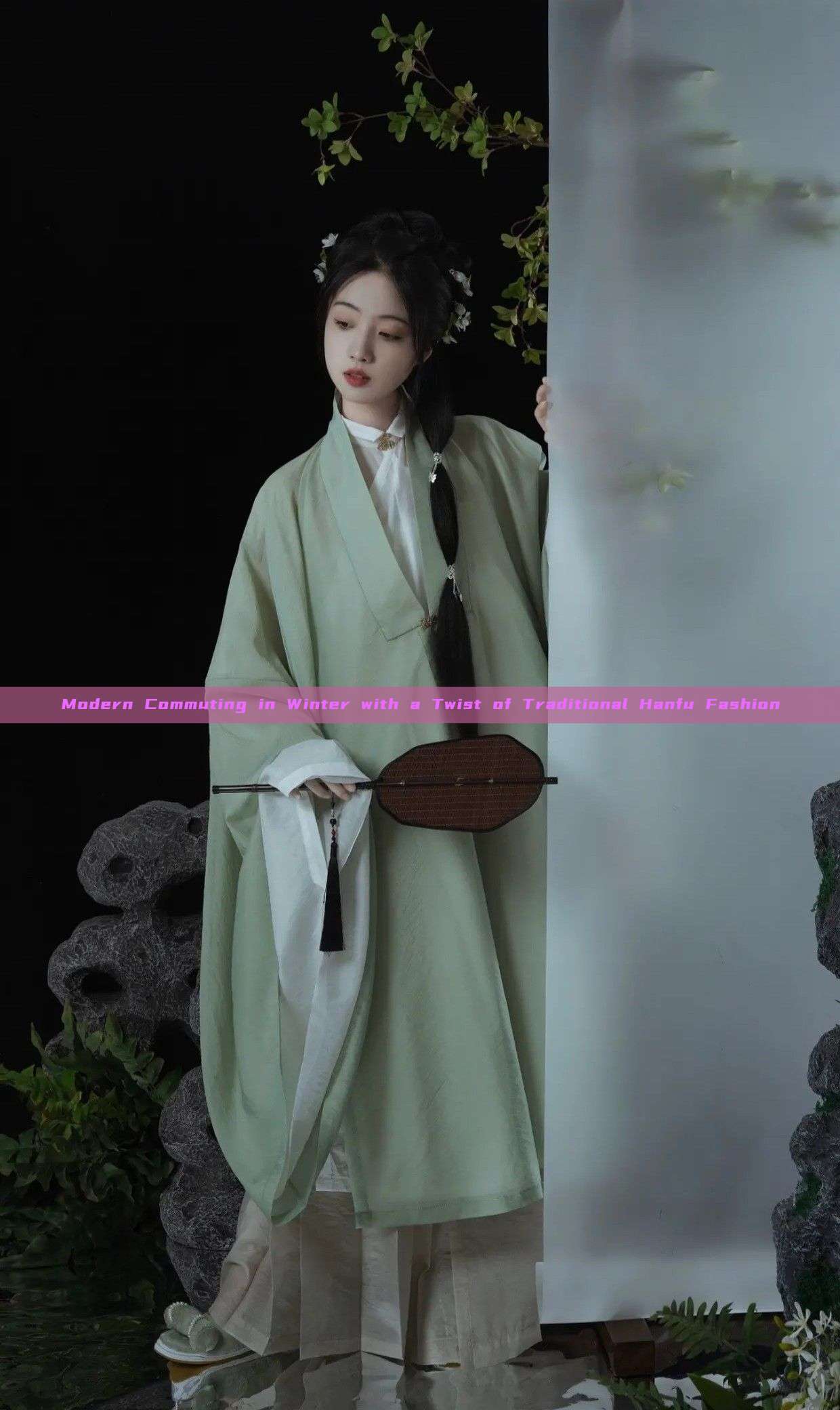 Modern Commuting in Winter with a Twist of Traditional Hanfu Fashion Modern Commuting in Winter with a Twist of Traditional Hanfu Fashion