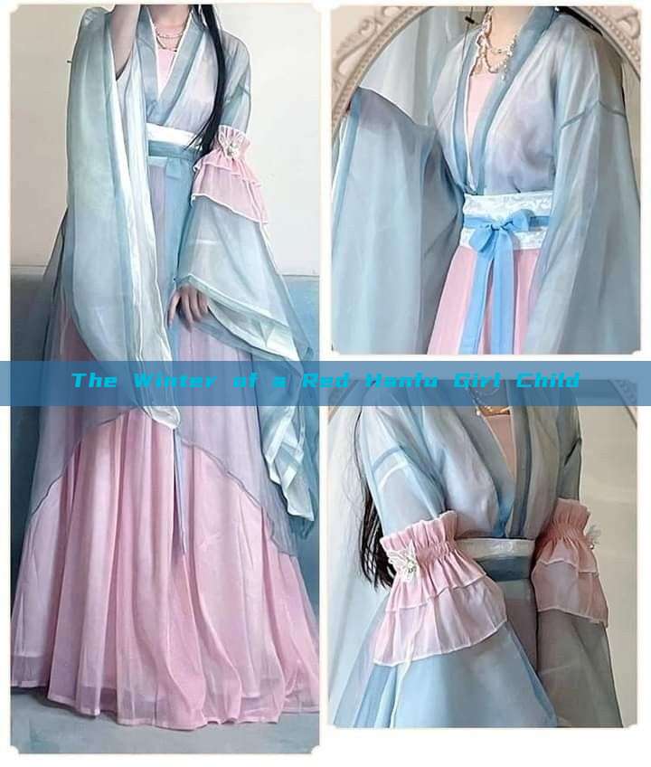 The Winter of a Red Hanfu Girl Child The Winter of a Red Hanfu Girl Child