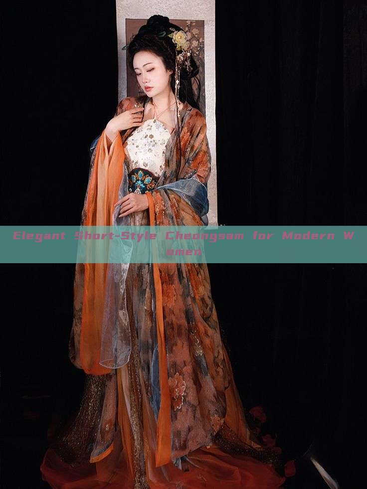 Elegant Short-Style Cheongsam for Modern Women Elegant Short-Style Cheongsam for Modern Women