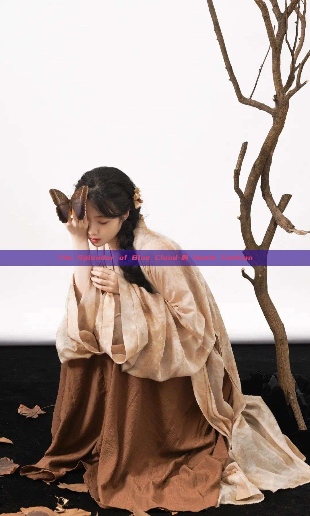 The Splendor of Blue Cloud-肩 Hanfu Fashion The Splendor of Blue Cloud-肩 Hanfu Fashion