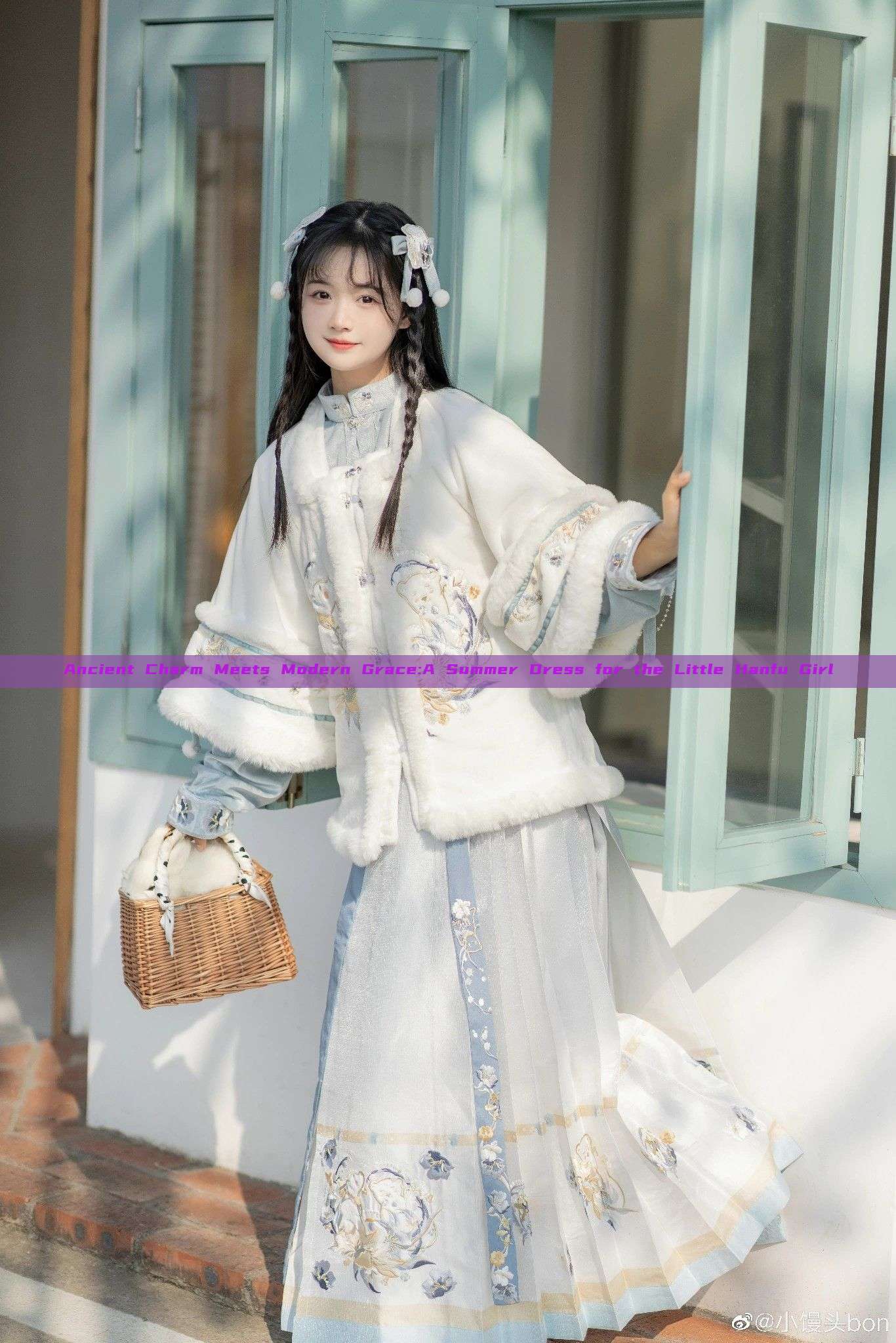 Ancient Charm Meets Modern Grace:A Summer Dress for the Little Hanfu Girl Ancient Charm Meets Modern Grace:A Summer Dress for the Little Hanfu Girl