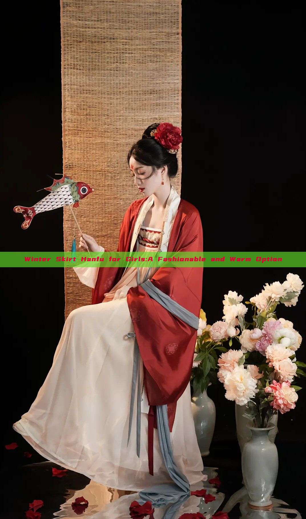 Winter Skirt Hanfu for Girls:A Fashionable and Warm Option