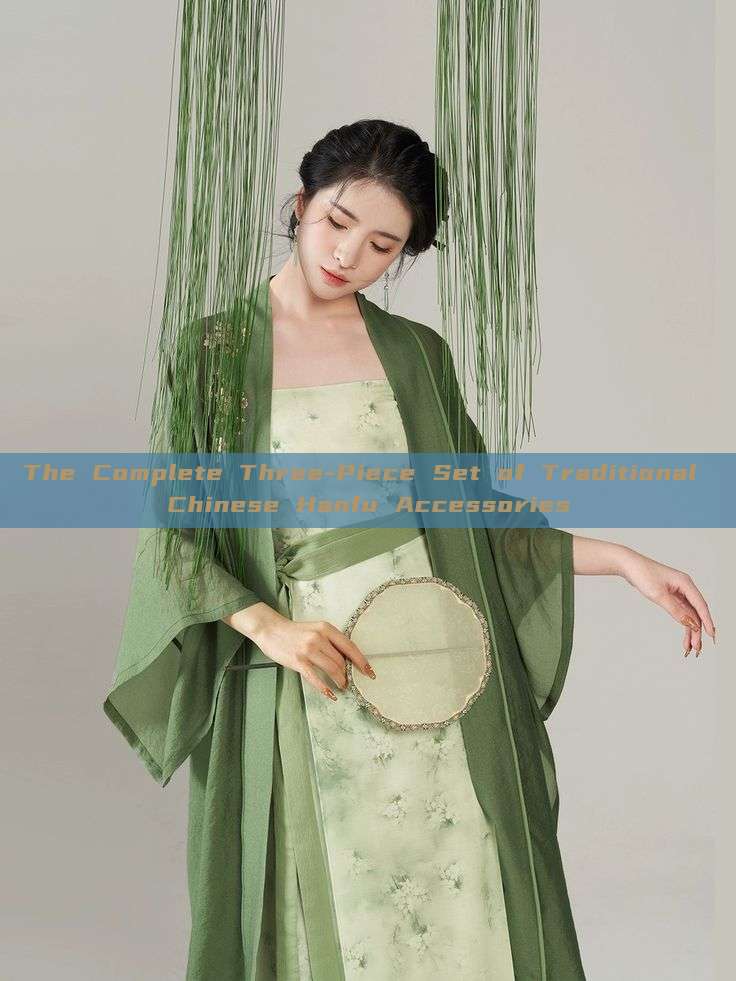 The Complete Three-Piece Set of Traditional Chinese Hanfu Accessories The Complete Three-Piece Set of Traditional Chinese Hanfu Accessories