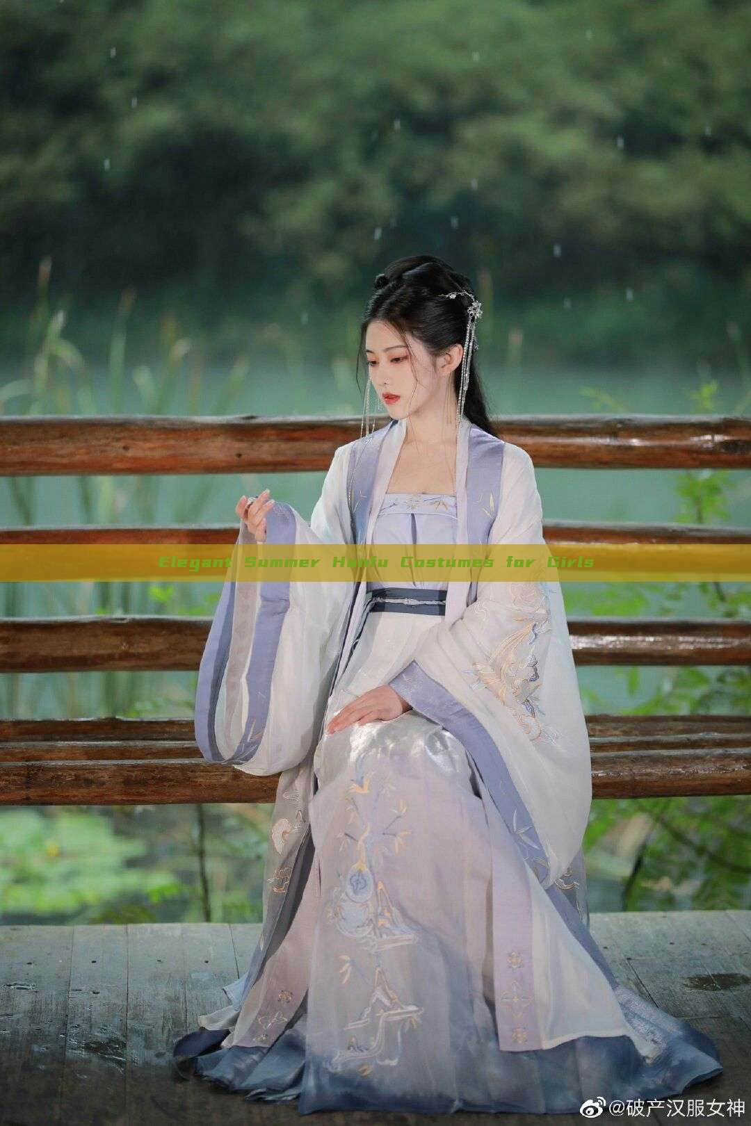 Elegant Summer Hanfu Costumes for Girls Elegant Summer Hanfu Costumes for Girls