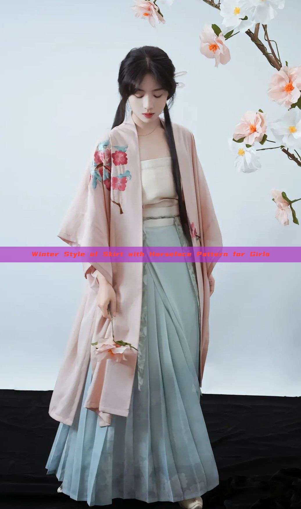 Winter Style of Skirt with Horseface Pattern for Girls Winter Style of Skirt with Horseface Pattern for Girls