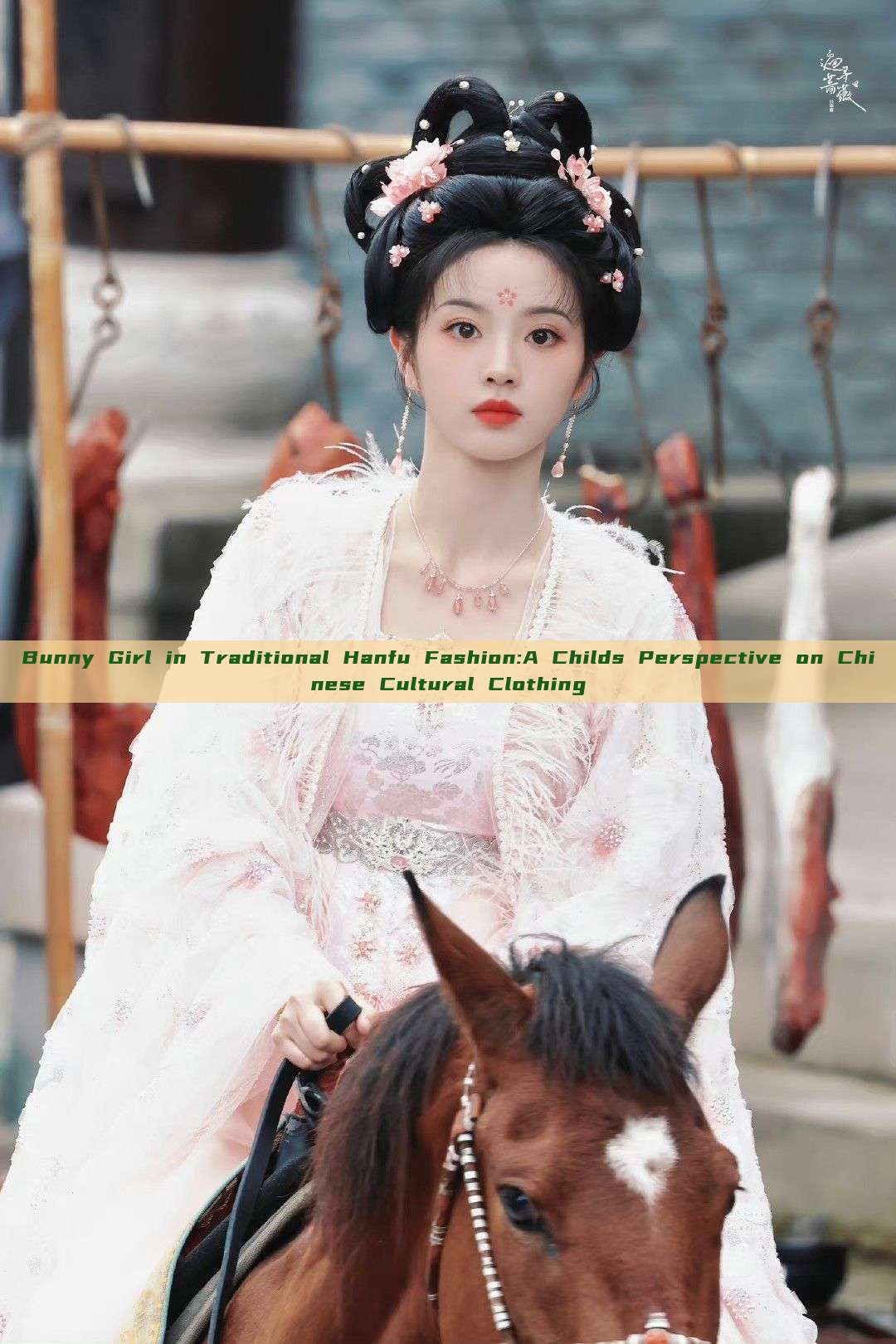 Bunny Girl in Traditional Hanfu Fashion:A Childs Perspective on Chinese Cultural Clothing