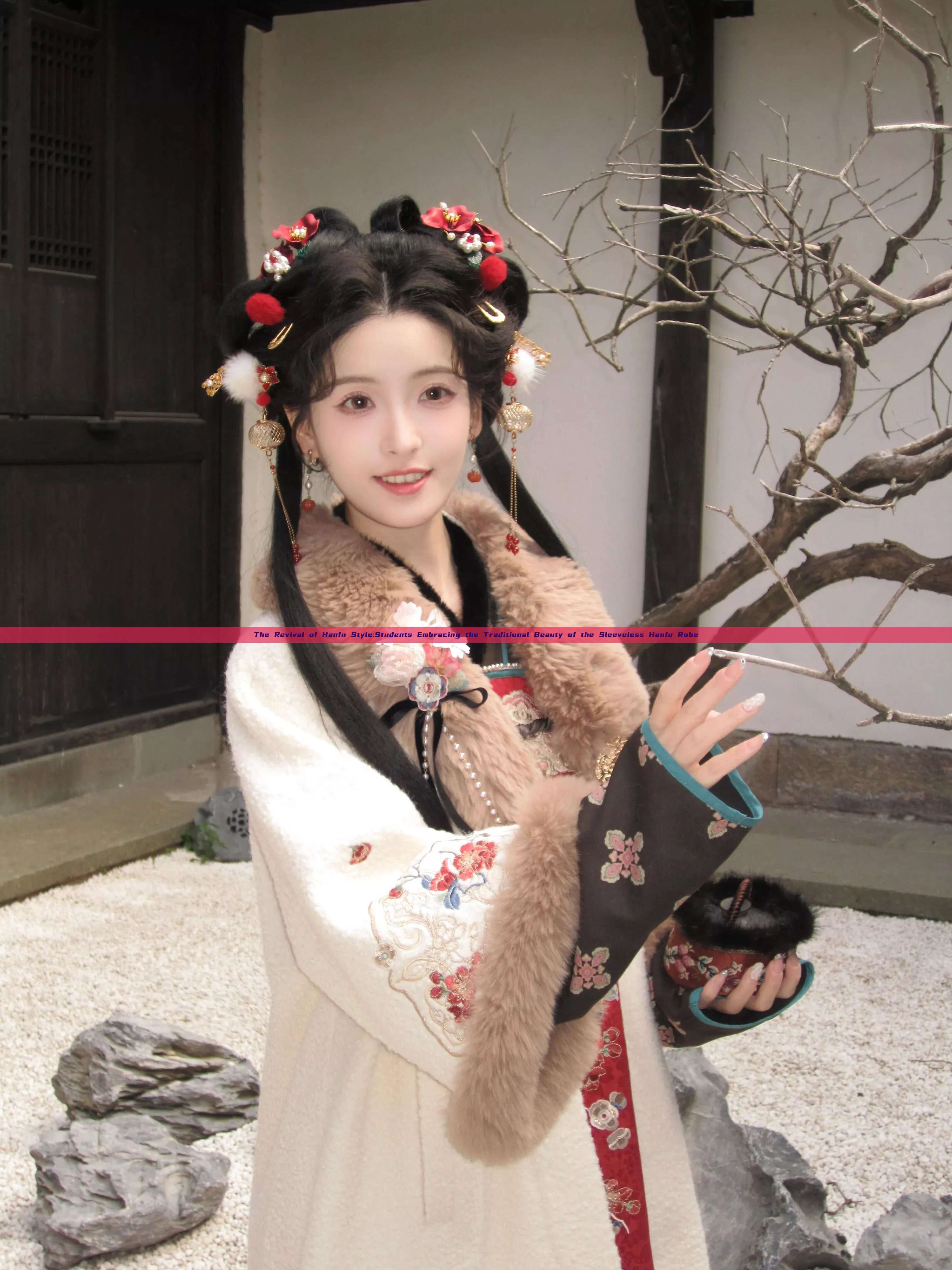 The Revival of Hanfu Style:Students Embracing the Traditional Beauty of the Sleeveless Hanfu Robe The Revival of Hanfu Style:Students Embracing the Traditional Beauty of the Sleeveless Hanfu Robe