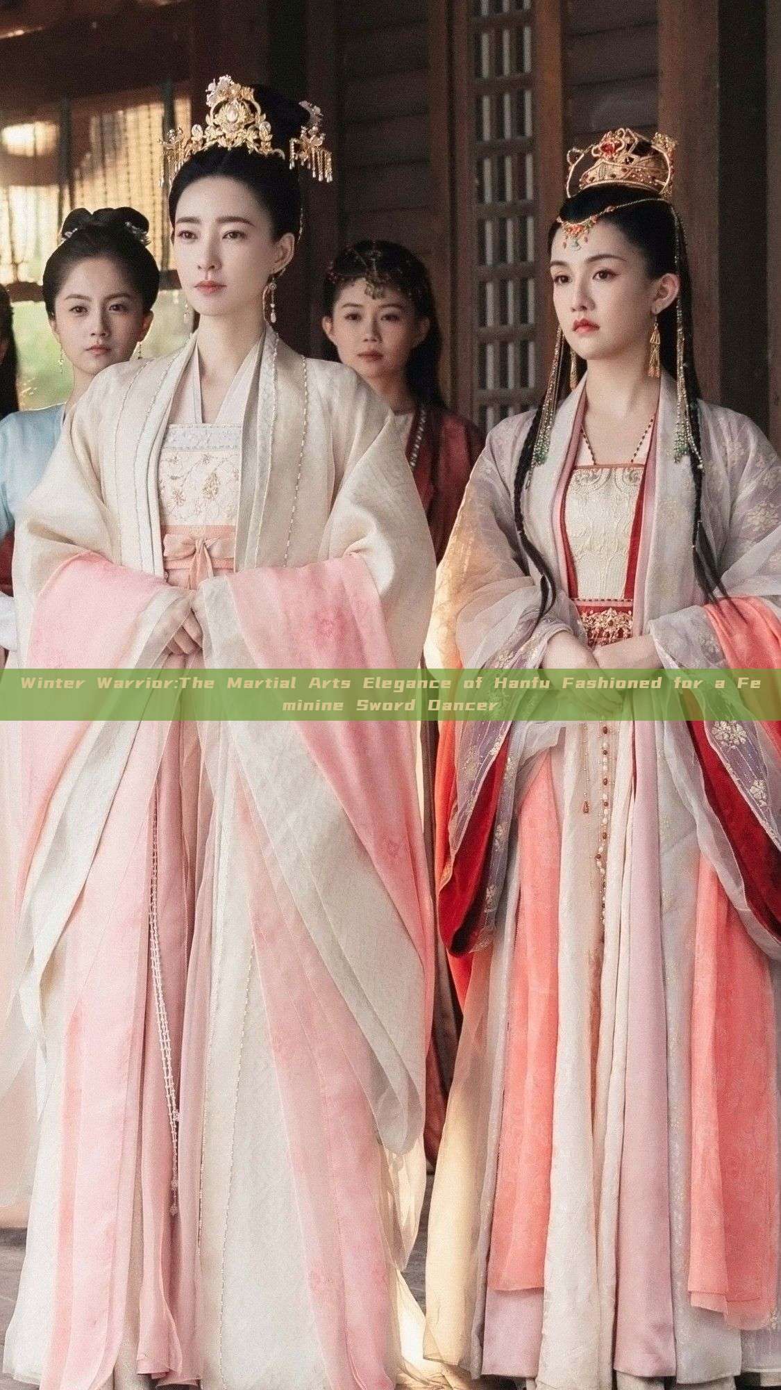 Winter Warrior:The Martial Arts Elegance of Hanfu Fashioned for a Feminine Sword Dancer Winter Warrior:The Martial Arts Elegance of Hanfu Fashioned for a Feminine Sword Dancer