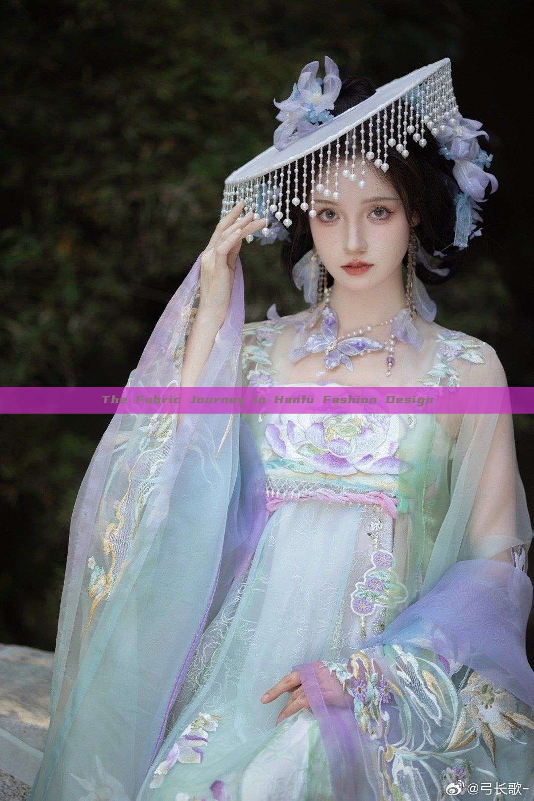 The Fabric Journey in Hanfu Fashion Design