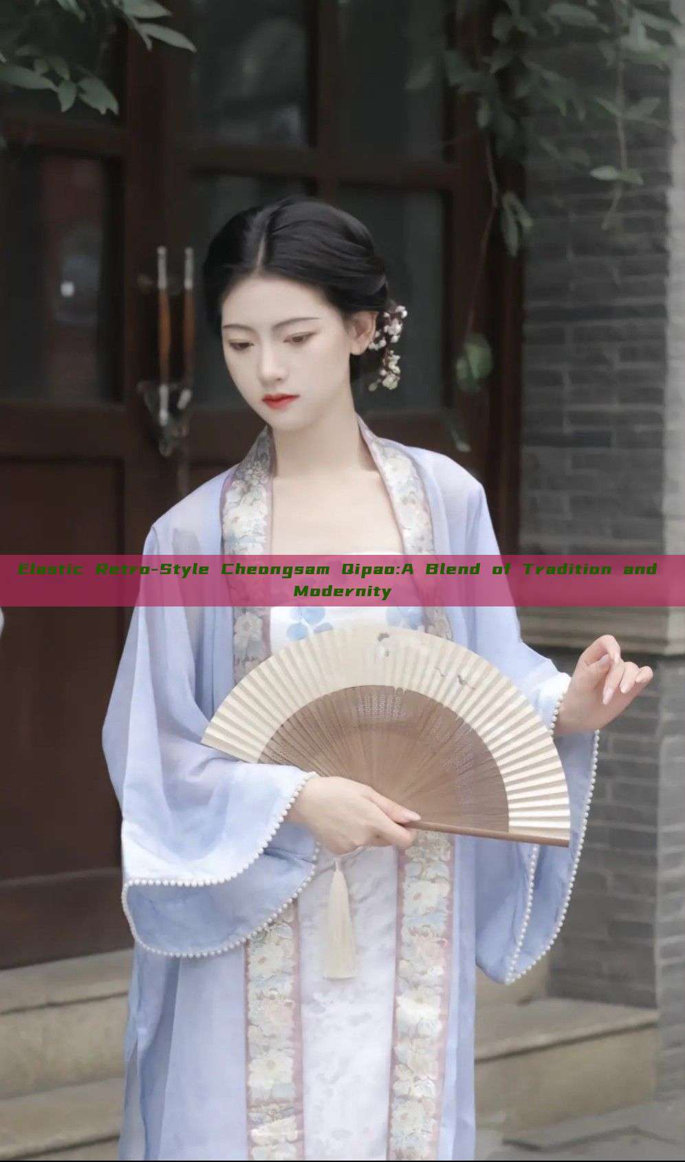 Elastic Retro-Style Cheongsam Qipao:A Blend of Tradition and Modernity