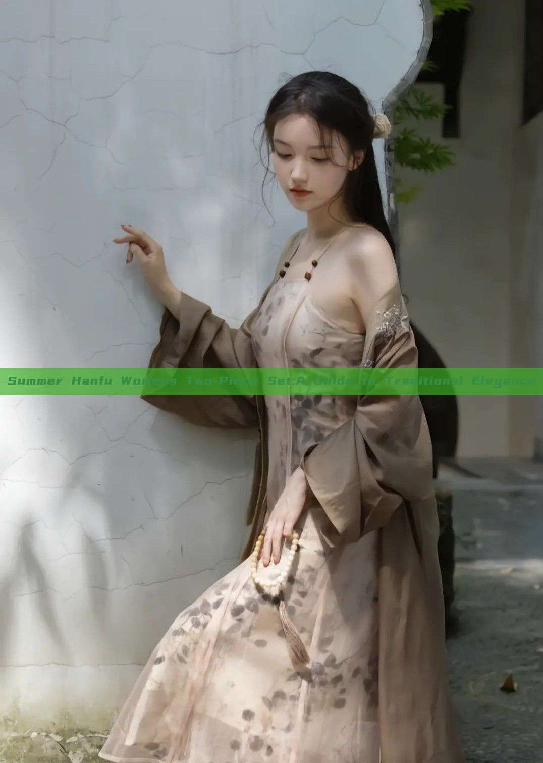Summer Hanfu Womens Two-Piece Set:A Guide to Traditional Elegance Summer Hanfu Womens Two-Piece Set:A Guide to Traditional Elegance