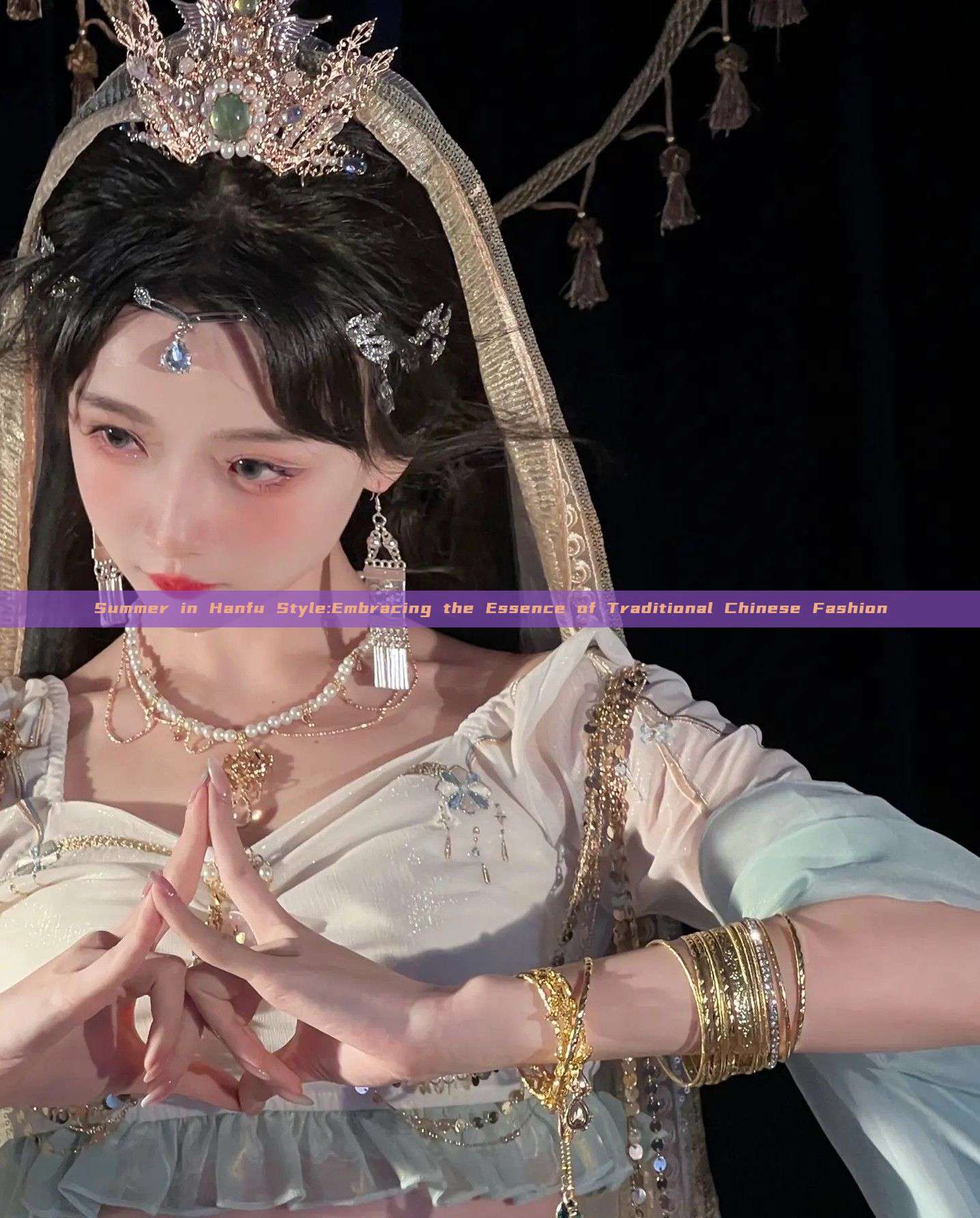 Summer in Hanfu Style:Embracing the Essence of Traditional Chinese Fashion