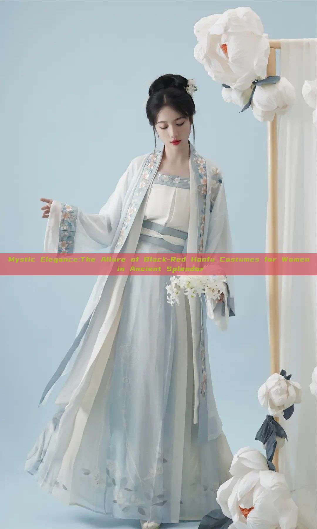 Mystic Elegance:The Allure of Black-Red Hanfu Costumes for Women in Ancient Splendor