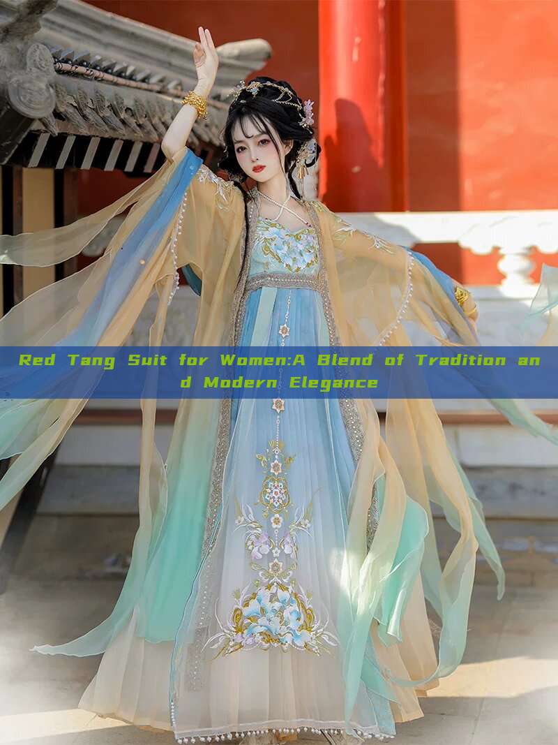 Red Tang Suit for Women:A Blend of Tradition and Modern Elegance