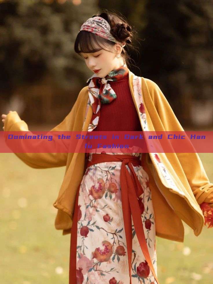 Dominating the Streets in Dark and Chic Hanfu Fashion
