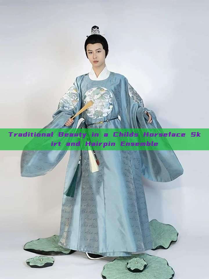 Traditional Beauty in a Childs Horseface Skirt and Hairpin Ensemble