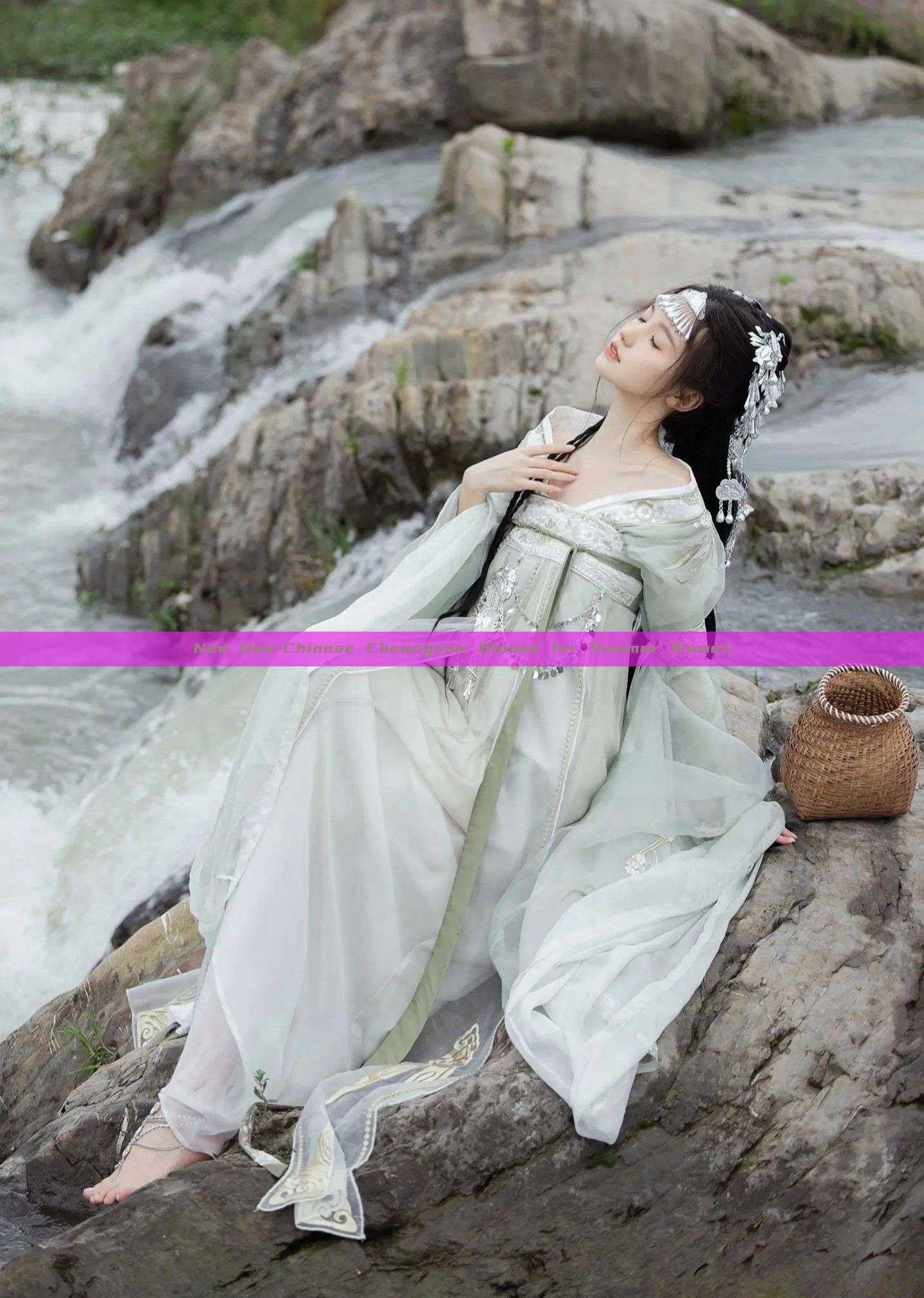 New Neo-Chinese Cheongsam Blouse for Summer Women