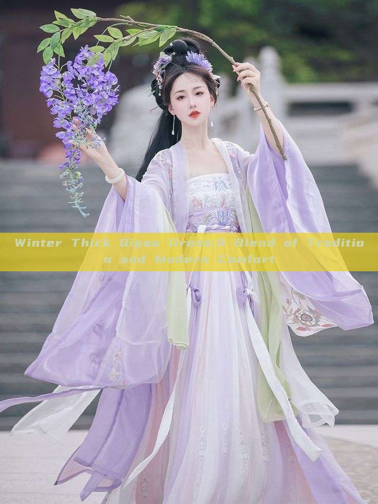 Winter Thick Qipao Dress:A Blend of Tradition and Modern Comfort