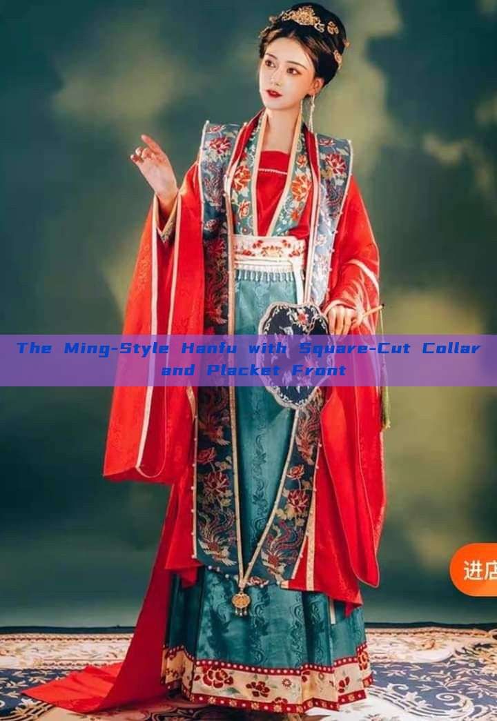 The Ming-Style Hanfu with Square-Cut Collar and Placket Front The Ming-Style Hanfu with Square-Cut Collar and Placket Front