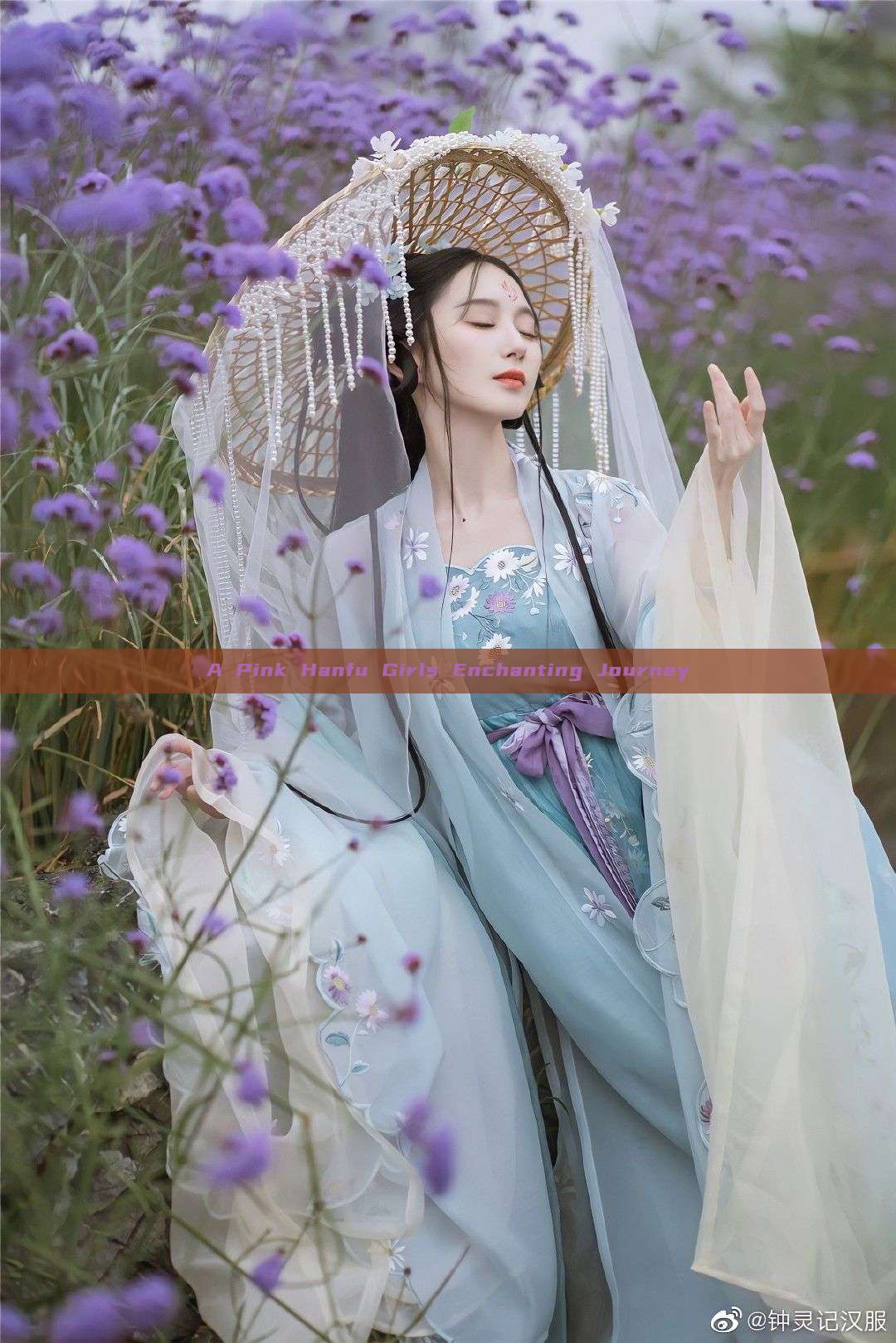 A Pink Hanfu Girls Enchanting Journey