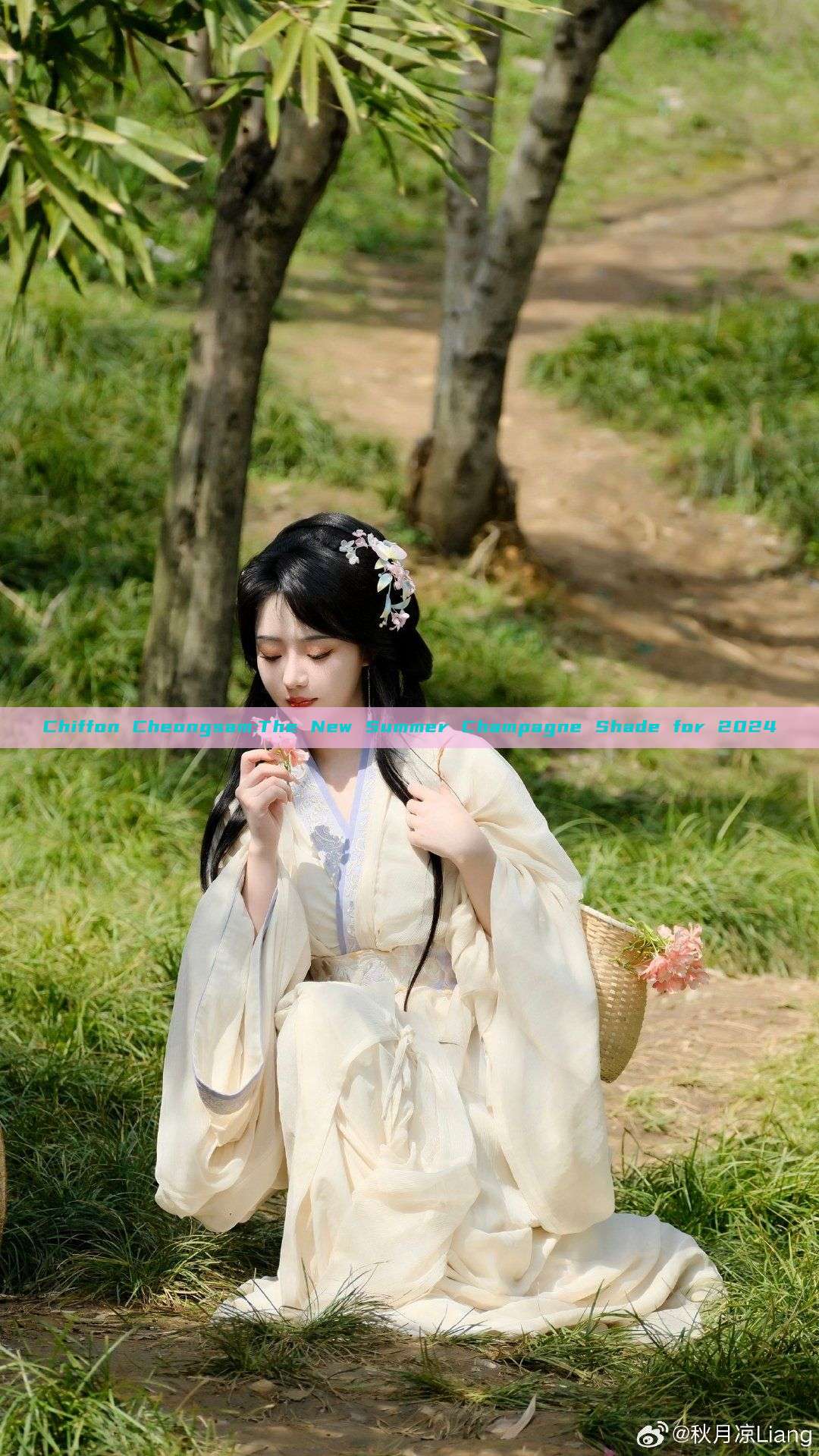 Chiffon Cheongsam:The New Summer Champagne Shade for 2024 Chiffon Cheongsam:The New Summer Champagne Shade for 2024