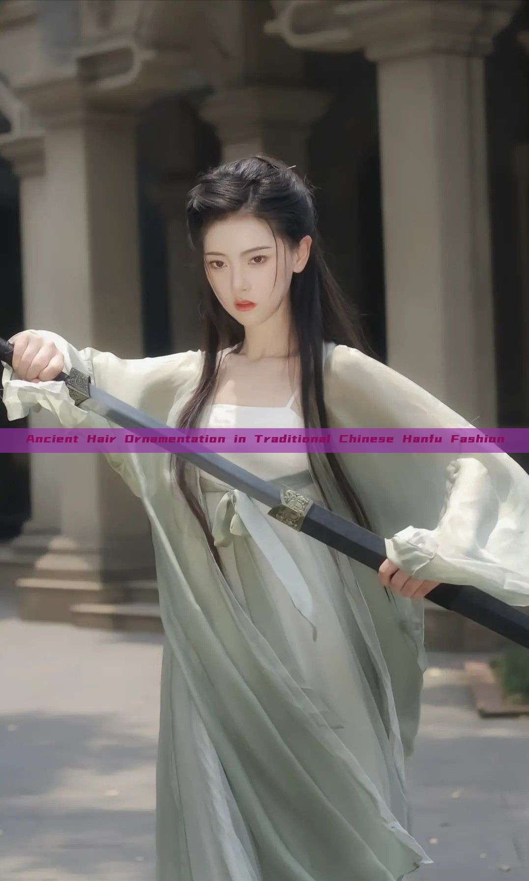 Ancient Hair Ornamentation in Traditional Chinese Hanfu Fashion