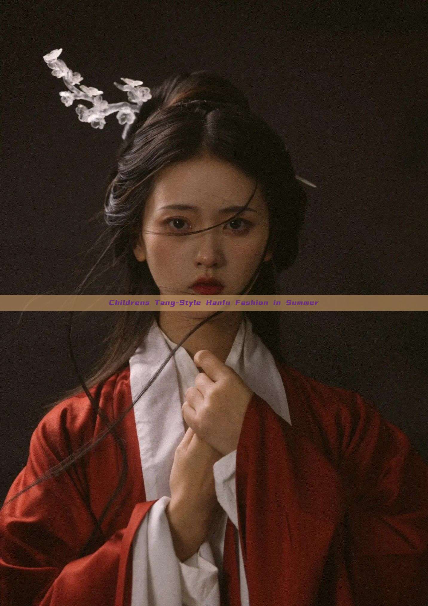 Childrens Tang-Style Hanfu Fashion in Summer