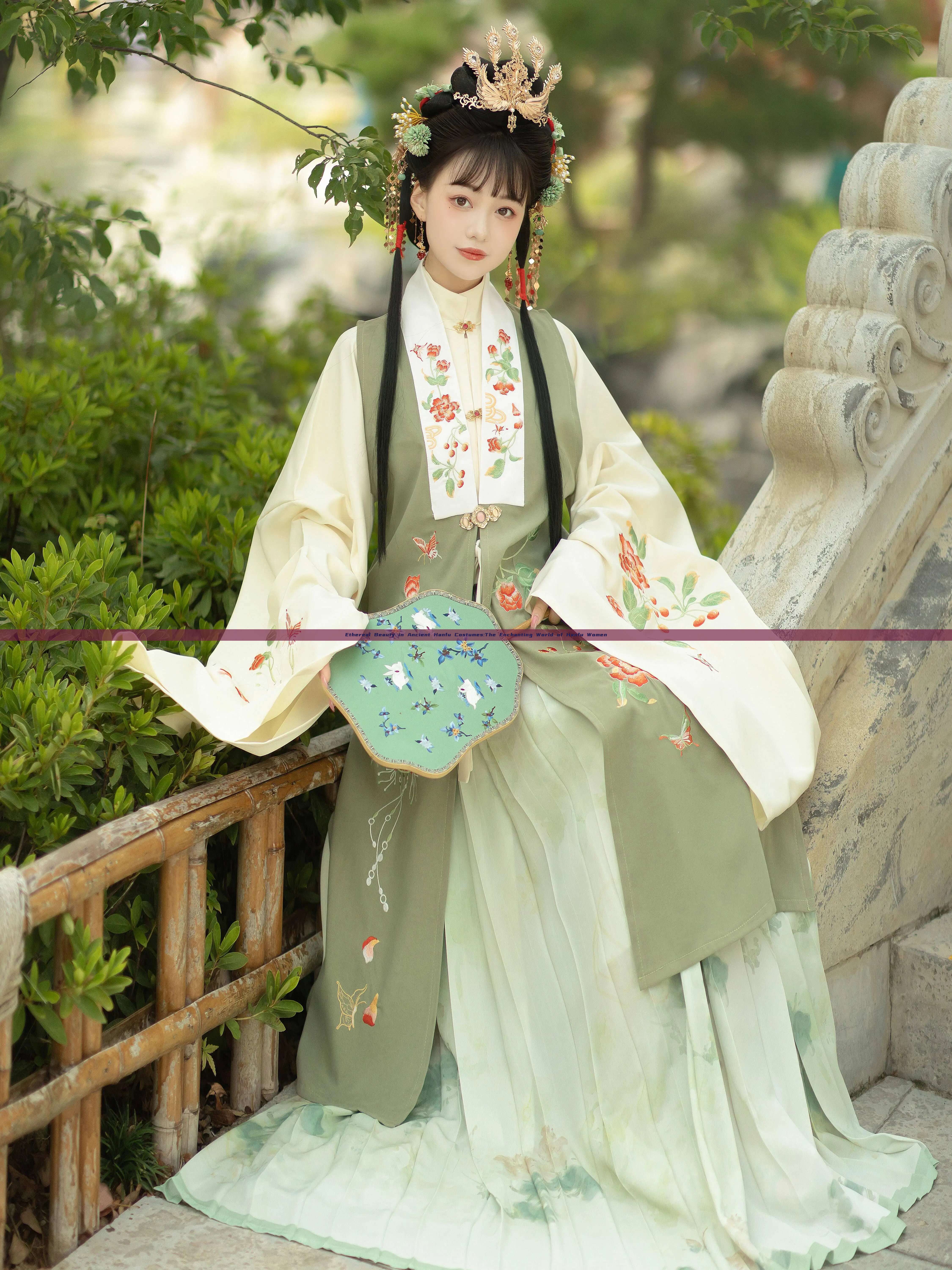 Ethereal Beauty in Ancient Hanfu Costumes:The Enchanting World of Hanfu Women Ethereal Beauty in Ancient Hanfu Costumes:The Enchanting World of Hanfu Women