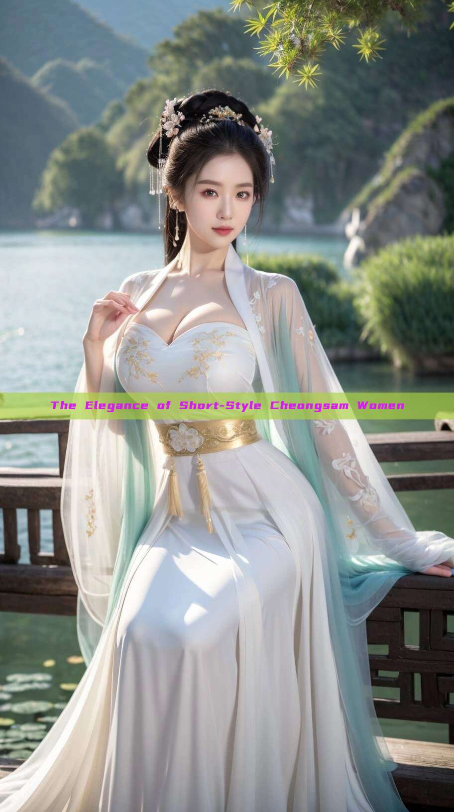 The Elegance of Short-Style Cheongsam Women