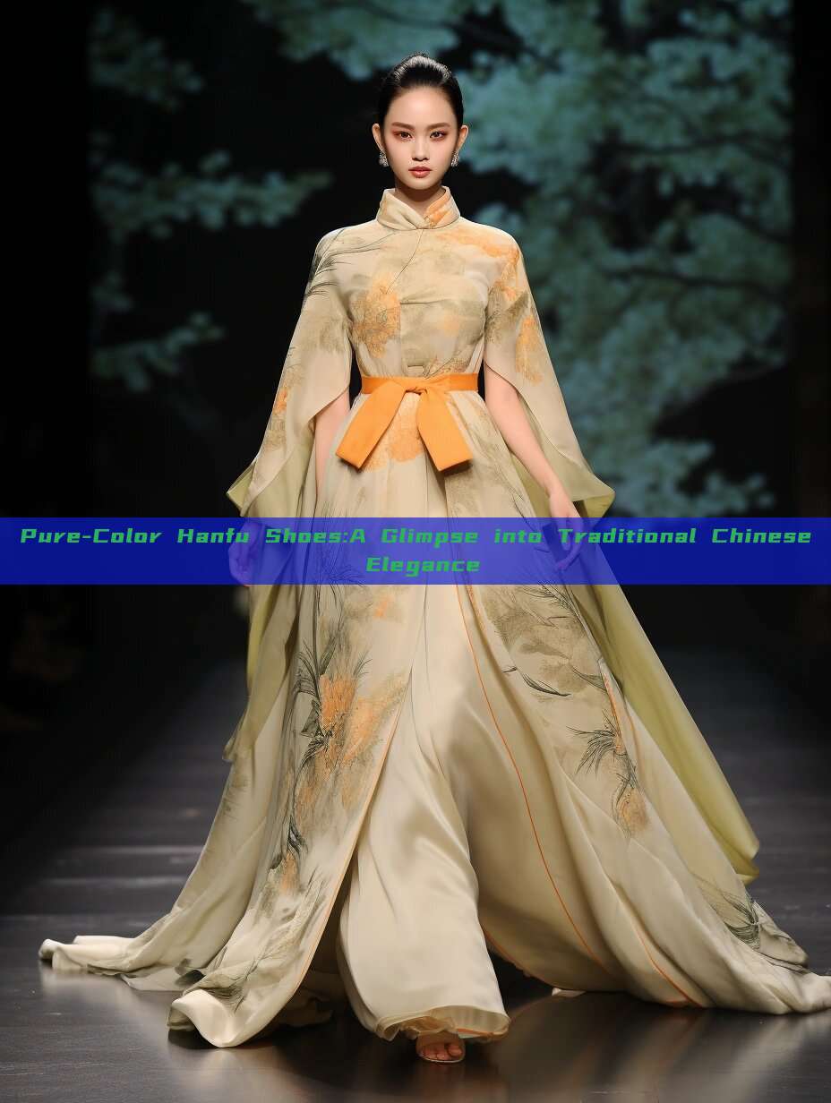 Pure-Color Hanfu Shoes:A Glimpse into Traditional Chinese Elegance