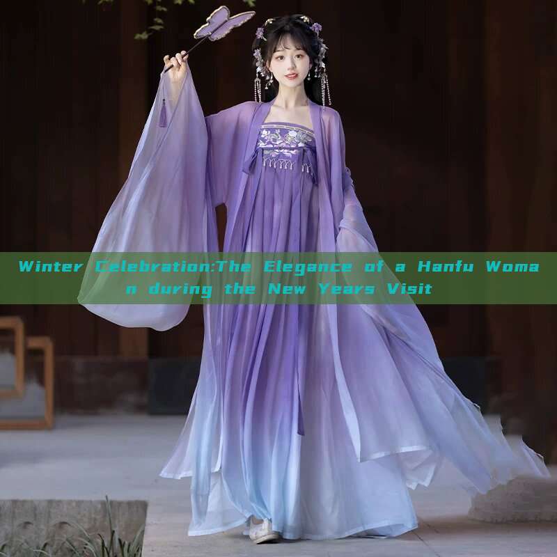Winter Celebration:The Elegance of a Hanfu Woman during the New Years Visit Winter Celebration:The Elegance of a Hanfu Woman during the New Years Visit
